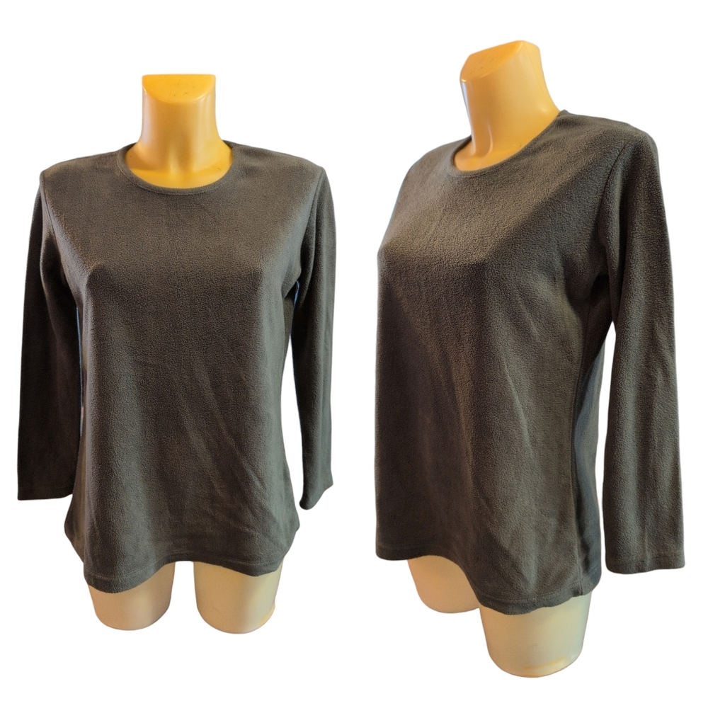 COZY CORNER CLUB Dark Grey Fleece Sweater